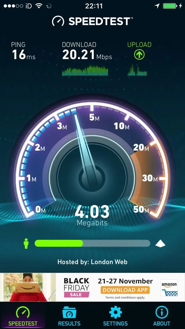 Ookla Speedtest